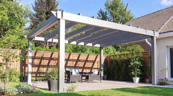Découvrez les avantages d'une pergola en aluminium pour votre jardin