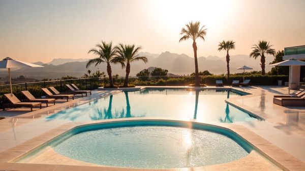 Les avantages d'une piscine coque avec plage immergée